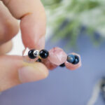 Buddha Stones Yin Yang Symbol Balance Luck Ring Ring BS 7