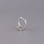 Buddha Stones 925 Sterling Silver Lotus Flower New Beginning Adjustable Ring Ring BS 5