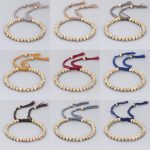 Buddha Stones Tibetan Handmade Copper Bead Luck String Bracelet Bracelet BS 14