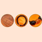 Buddha Stones Ebony Wood Rosewood Peace Balance Bracelet Bracelet BS 8