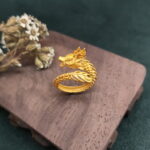 FREE Today: Protection Dragon Strength Adjustable Copper Ring Ring BS 5