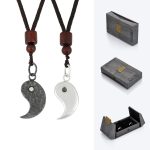 Buddha Stones 990 Sterling Silver Yin Yang Balance Harmony Necklace Pendant Necklaces & Pendants BS Yin&Yang