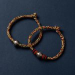 Buddha Stones 925 Sterling Silver Tibet Handmade Om Mani Padme Hum Luck Protection King Kong Knot Braided Bracelet Bracelet BS 24