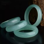 Buddha Stones Natural Jade Luck Healing Prosperity Bangle Bracelet Bracelet Bangle BS main