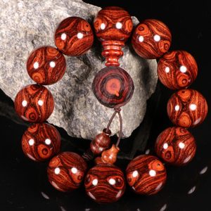 Buddha Stones Tibetan Rosewood Warmth Bracelet (Random Type) Bracelet BS main