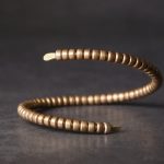 Buddha Stones Vintage Design Copper Balance Adjustable Cuff Bracelet Bracelet Bangle BS 3