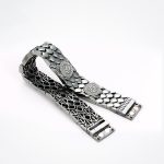 Buddha Stones 925 Sterling Silver Dragon Scales Luck Success Bracelet Bangle Bracelet Bangle BS 3