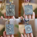 Buddha Stones Tibetan Zakiram Goddess of Wealth Past And Present Ghau Prayer Box Necklace Pendant Necklaces & Pendants BS 5