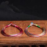 Buddha Stones Tibetan Handmade Five Colorful Thread Dragon Boat Festival Protection Adult Child String Bracelet Bracelet BS 4