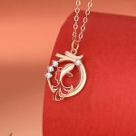 Buddha Stones 925 Sterling Silver Year Of The Dragon Koi Fish Fu Character Luck Necklace Pendant Bracelet Bracelet Necklaces & Pendants BS Dragon Koi Fish Necklace