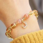 Buddha Stones Blessed Moon Citrine Abundant Energy Bracelet Bracelet BS 4