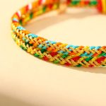 Buddha Stones Colorful Rope Zongzi Pattern Luck Handmade Child Adult Bracelet Bracelet BS 2