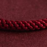 Buddha Stones 999 Gold Triple Ring Design Handmade Connection Braided Rope Bracelet Bracelet BS 11