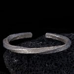 Buddha Stones Retro 999 Sterling Silver Möbius Loop Eternal Love Cuff Bracelet Bangle Bracelet Bangle BS 999 Sterling Silver 21cm (Wrist Circumference: 20cm)