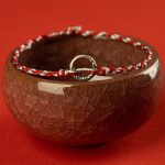 Buddha Stones 925 Sterling Silver Peace Buckle Luck String Bracelet Bracelet BS 2