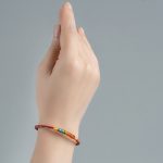 Buddha Stones Multicolor Red String Alloy 925 Sterling Silver Buckle Protection Bracelet Bracelet BS 12