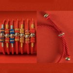 Buddha Stones Red String Chinese Characters Protection Bracelet Bracelet BS 22