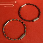Buddha Stones Red String Black String Six True Words 925 Sterling Silver Luck Bracelet Bracelet BS 17