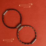 Buddha Stones Red String Black String Six True Words 925 Sterling Silver Luck Bracelet Bracelet BS 18
