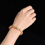 Buddha Stones Shoushan Stone Red Agate Prosperity Bracelet Bracelet BS 3