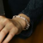 Buddha Stones Square White Crystal Copper Luck Bracelet Bracelet BS 4