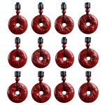 Buddha Stones Chinese Zodiac Cinnabar Peace Buckle Calm Necklace Pendant Necklaces & Pendants BS 40