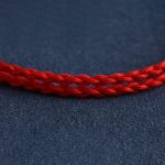 Buddha Stones Natural Peach Wood Bead Ward Off Evil Spirits Braided Bracelet Bracelet Anklet BS 13