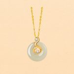Buddha Stones Chinese Zodiac Hetian Jade 925 Sterling Silver Abundance Necklace Pendant Necklaces & Pendants BS 18