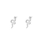 Buddha Stones 925 Sterling Silver Year of the Snake Balance Necklace Pendant Earrings Set Necklaces & Pendants BS 8