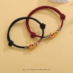 Buddha Stones Red String Copper Alloy Love Year Of The Snake Protection Braided Bracelet Bracelet BS 1