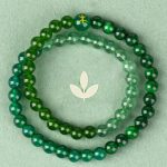 Buddha Stones Five Elements Various Agate Crystal Chalcedony White Crystal White Agate Luck Bracelet Bracelet BS 9