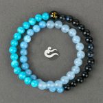 Buddha Stones Five Elements Various Agate Crystal Chalcedony White Crystal White Agate Luck Bracelet Bracelet BS 16