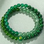 Buddha Stones Five Elements Various Agate Crystal Chalcedony White Crystal White Agate Luck Bracelet Bracelet BS 10