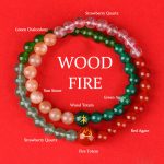 Buddha Stones Five Elements Various Agate Crystal Pearl Black Onyx White Agate White Crystal Luck Bracelet Bracelet BS Wood Fire(Wrist Circumference: 14-16cm)