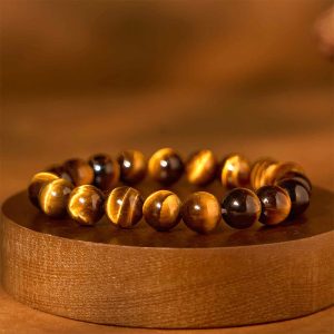 Buddha Stones Tiger Eye Strength Bracelet