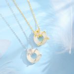 Buddha Stones Hetian Jade 925 Sterling Silver Peace Buckle Ginkgo Leaf Necklace Pendant Necklaces & Pendants BS 2