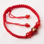 Buddha Stones Natural Red Agate Chinese Zodiac Red String Braided Protection Luck Bracelet Bracelet BS 2
