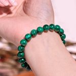 Buddha Stones Love Self Green Series Calm Balance Support Bracelet Bracelet BS 17