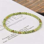 Buddha Stones 4mm Various Stone Crystal Mini Beads Healing Bracelet Bracelet BS 59