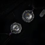 Buddha Stones 999 Sterling Silver Tai Chi Yin Yang Design Harmony Necklace Pendant Necklaces & Pendants BS 12