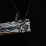 Buddha Stones 999 Sterling Silver Tai Chi Yin Yang Design Harmony Necklace Pendant Necklaces & Pendants BS 8