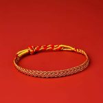 Buddha Stones Red String Yellow String Luck Bracelet Bracelet BS 13-18cm