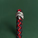 Buddha Stones Year of the Snake 999 Sterling Silver String Protection Braided Bracelet Bracelet BS 11