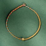 Buddha Stones Colorful Rope Luck Coin Bead Abundance Extra Thin Braided Bracelet - image 3