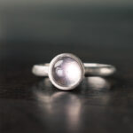 Buddha Stones Natural 925 Sterling Silver Pink Crystal Adjustable Warmth Ring - image 9