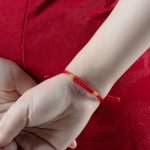 Buddha Stones Handmade Braided Red String Happy Knot Flat Knot Colorful Rope Bracelet - image 5