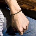 Buddha Stones Vintage Distressed Simple Design Copper Brass Beads Wealth Bracelet - image 5