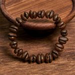 Buddha Stones Handmade Natural Coffee Beans Bracelet - image 8