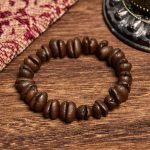 Buddha Stones Handmade Natural Coffee Beans Bracelet - Coffee Beans(Wrist Circumference 14-17cm) - image 6