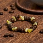 Buddha Stones Handmade Natural Coffee Beans Amethyst Citrine Amazonite Irregular Crystal Bracelet - image 47
